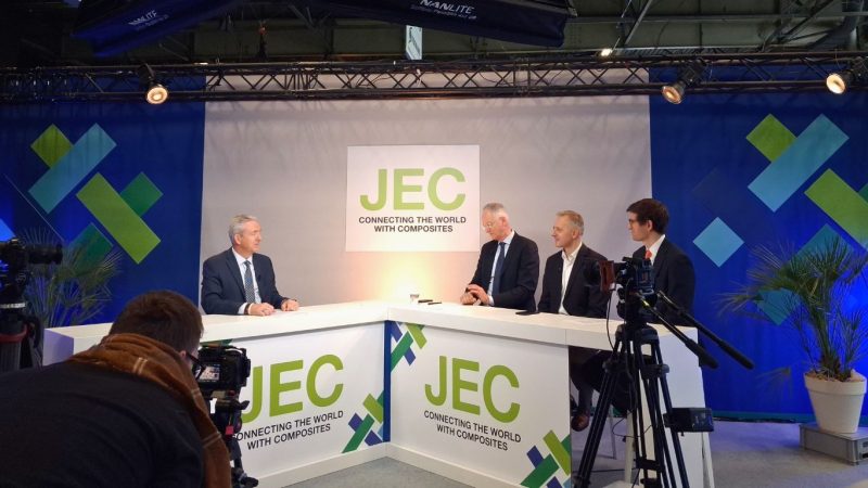 JEC TV 2026: Panel interview with Arnt Offringa, GKN Aerospace; Vele Samak, Mikrosam; Seb Greber, Syensqo